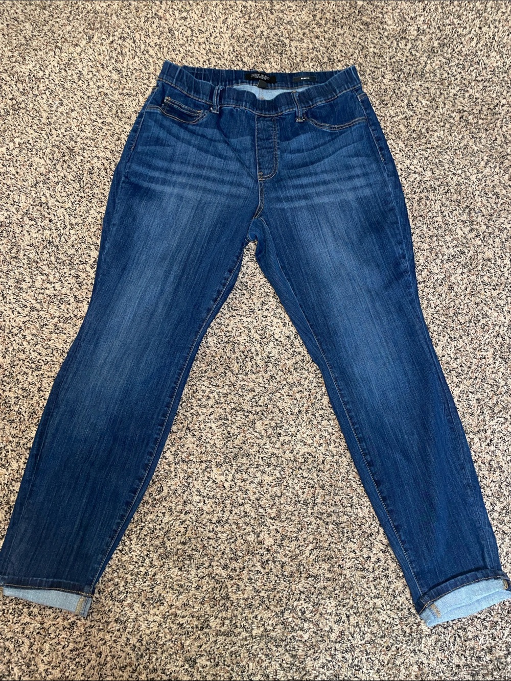 Judy Blue Pull On Elastic Waist Soft Jegging Jeans Size 14W EUC